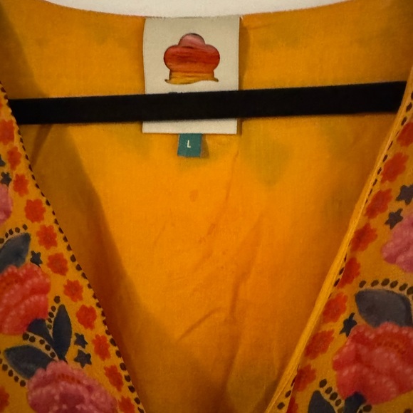 FARM Rio Vibrant Floral Maxi Dress - Orange and Pink - Picture 13 of 13